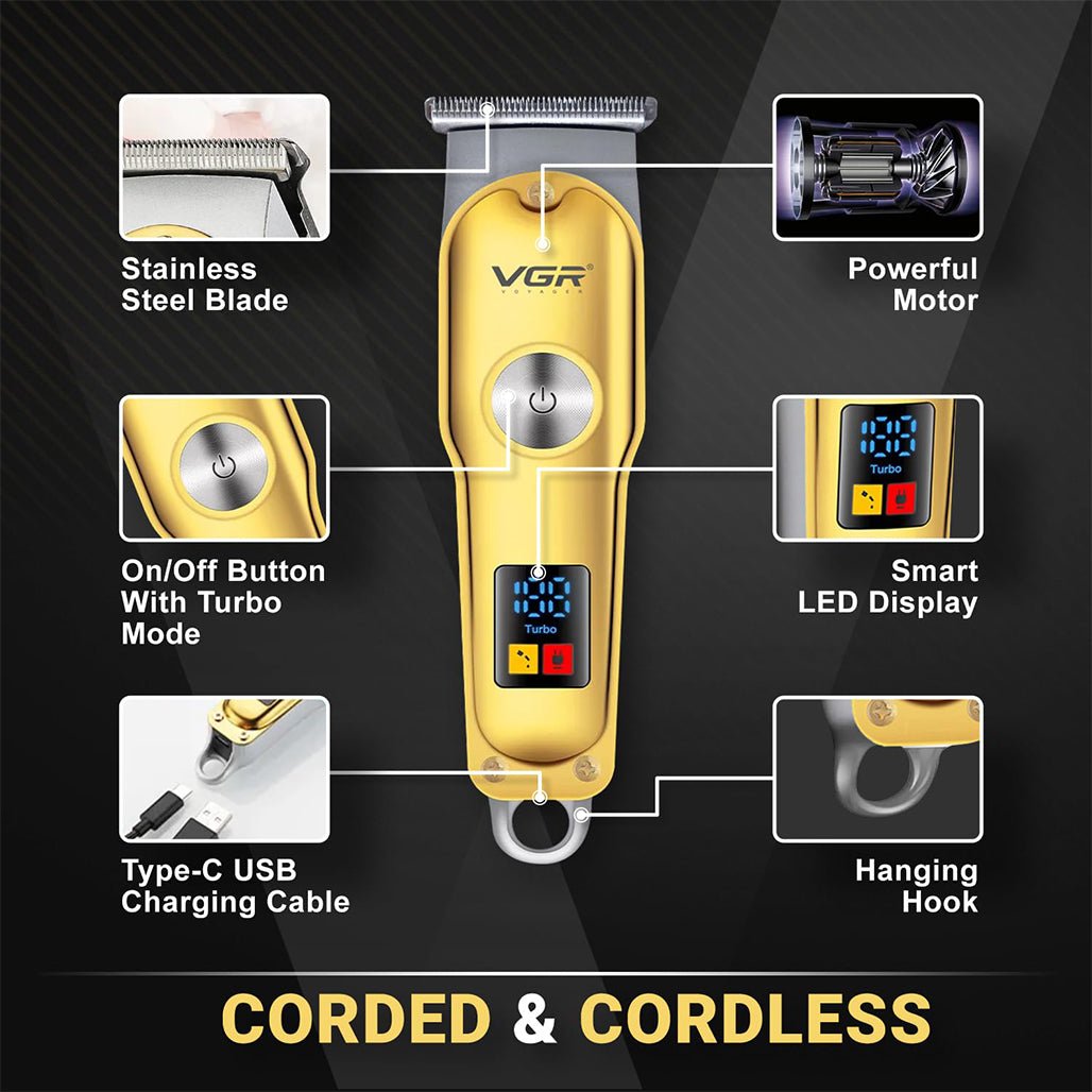 VGR V-290 Hair Clipper and Trimmer