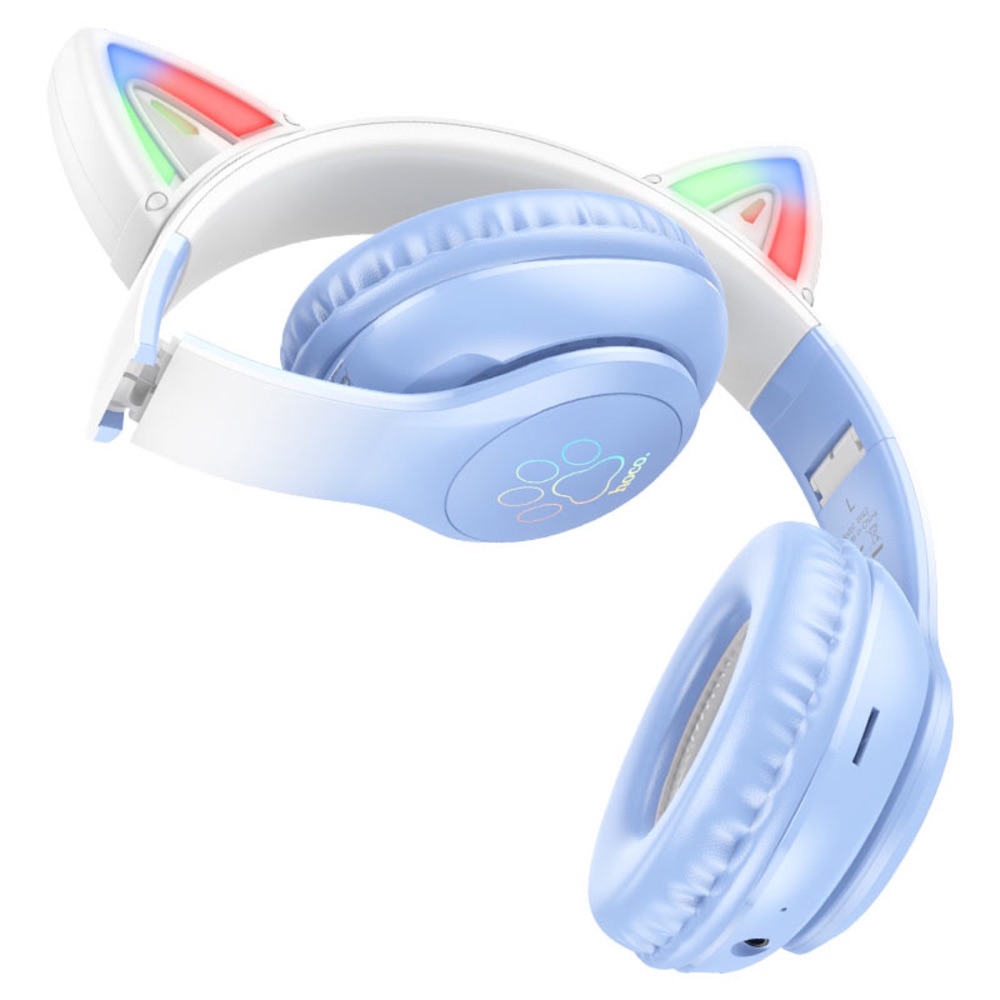 Hoco W42 Cat Ears Wireless and Wired Headphones