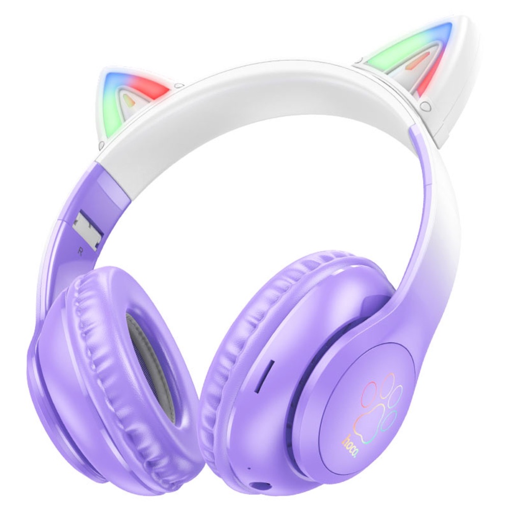 Hoco W42 Cat Ears Wireless and Wired Headphones