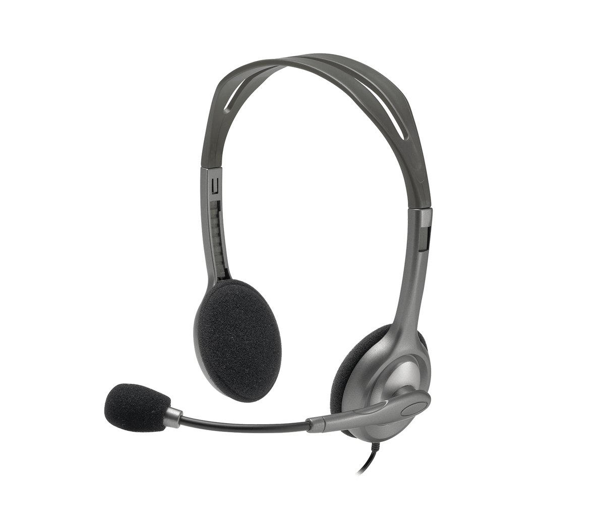 Logitech H110 Stereo Headset, Black